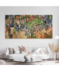 Paveikslas XXL Vincent van Gogh - Medžių šaknys