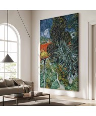 Paveikslas XXL Vincent van Gogh - Daktaro Gachet sodas Overe