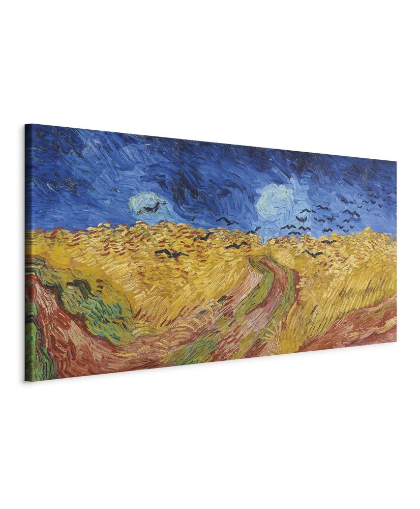 Paveikslas XXL Vincent van Gogh - Kviečių laukas su varnomis