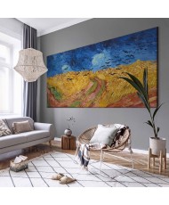 Paveikslas XXL Vincent van Gogh - Kviečių laukas su varnomis