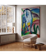 Paveikslas XXL Franz Marc - Mėlynasis arklys
