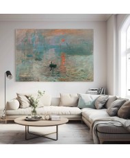 Paveikslas XXL Claude Monet - Įspūdis, saulėtekis