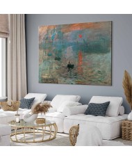 Paveikslas XXL Claude Monet - Įspūdis, saulėtekis