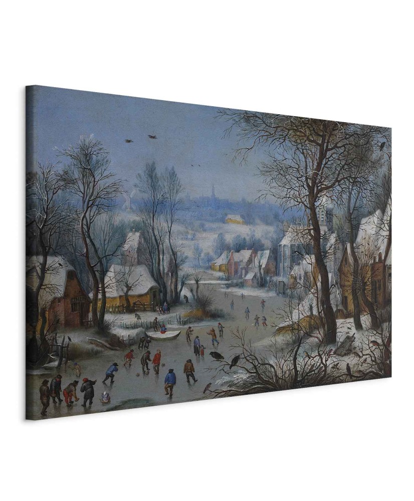 Paveikslas XXL Pieter Brueghel Jaunesnysis - Žiemos žaidimai