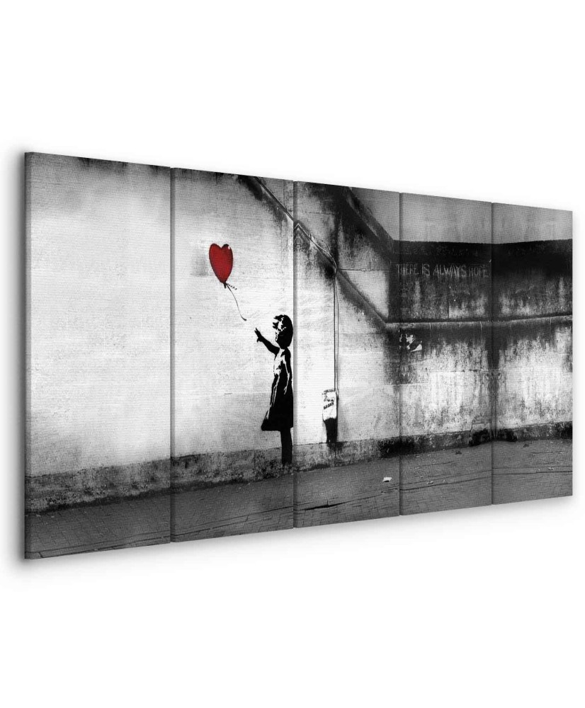 Paveikslas Skrendantis balionas (Banksy)