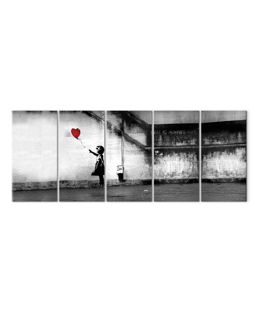 Paveikslas Skrendantis balionas (Banksy)