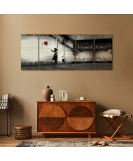 Paveikslas Skrendantis balionas (Banksy)