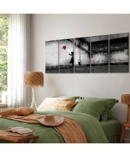 Paveikslas Skrendantis balionas (Banksy)