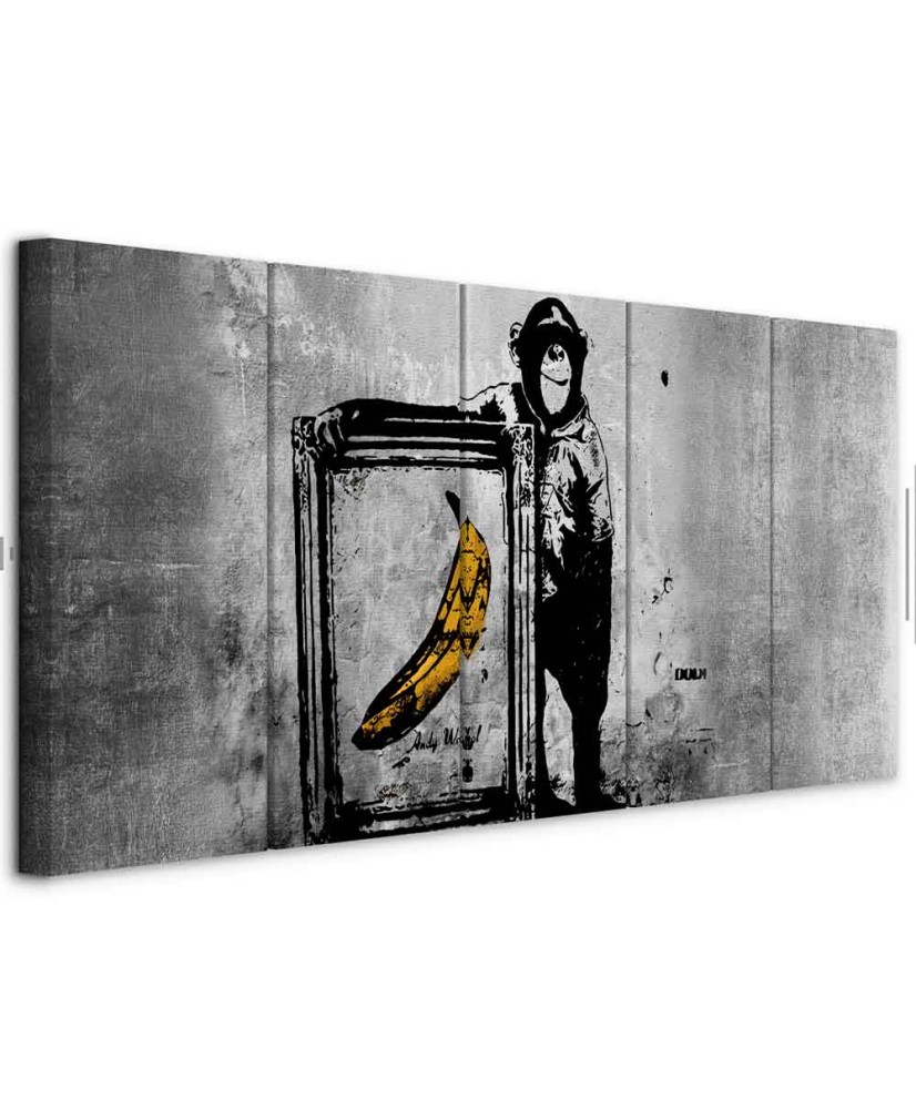 Paveikslas Beždžionė rėme (Banksy)