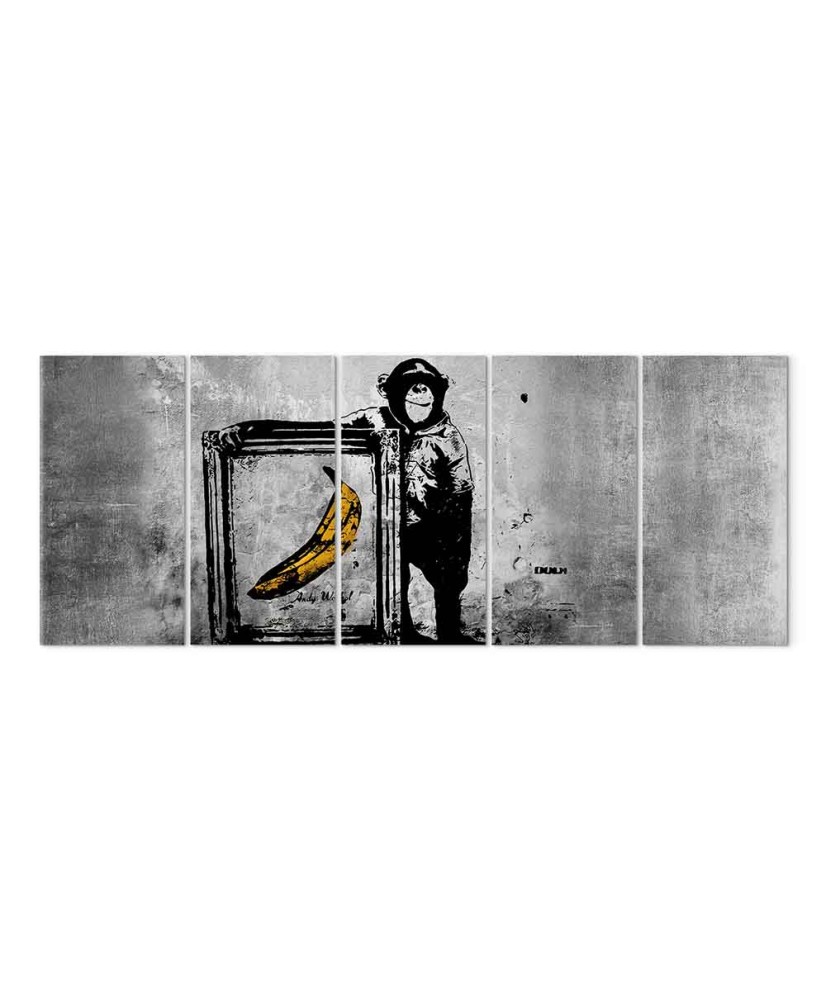 Paveikslas Beždžionė rėme (Banksy)