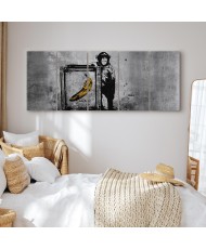 Paveikslas Beždžionė rėme (Banksy)