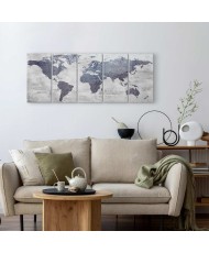 Paveikslas Betoninis pasaulio žemėlapis