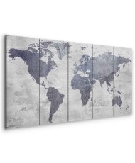 Paveikslas Betoninis pasaulio žemėlapis