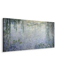 Paveikslas Claude Monet - Vandens lelijos. Giedras rytas su gluosniais