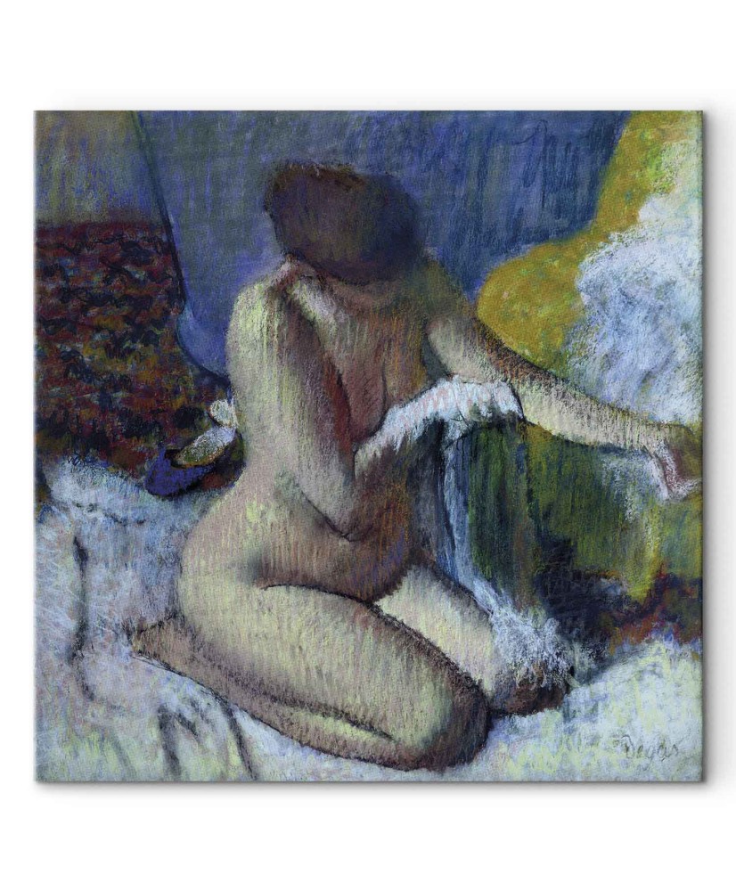 Paveikslas Edgar Degas - Po maudynių