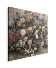 Paveikslas Eugène Delacroix - Gėlių puokštė