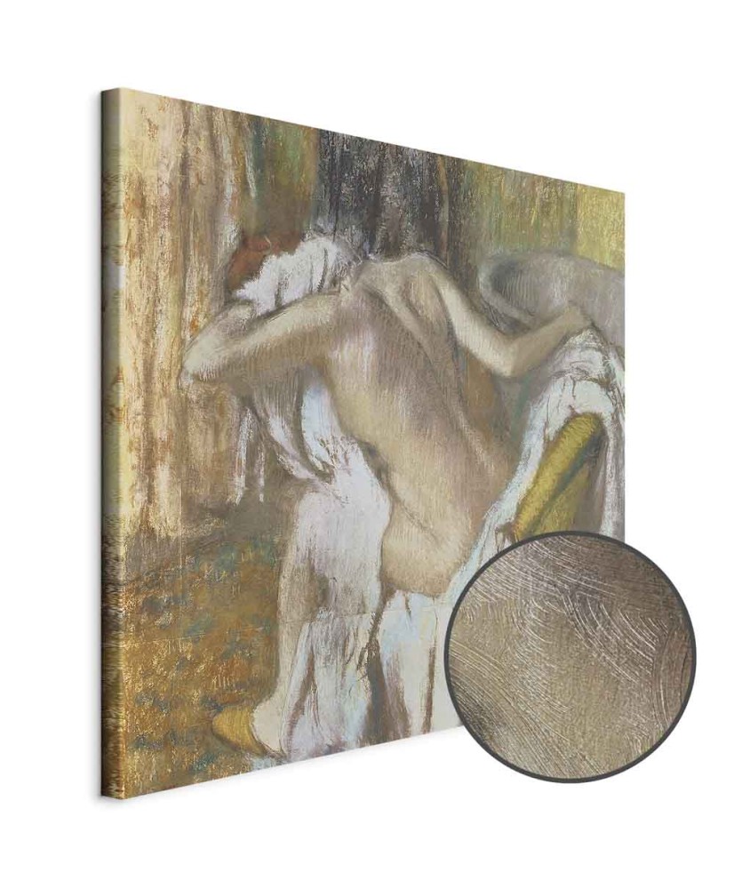 Paveikslas Edgar Degas - Besišluostanti moteris