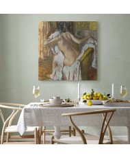 Paveikslas Edgar Degas - Besišluostanti moteris