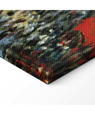 Paveikslas Claude Monet - Monorgėjaus gatvė Paryžiuje, 1896 m. birželio 30-osios šventė