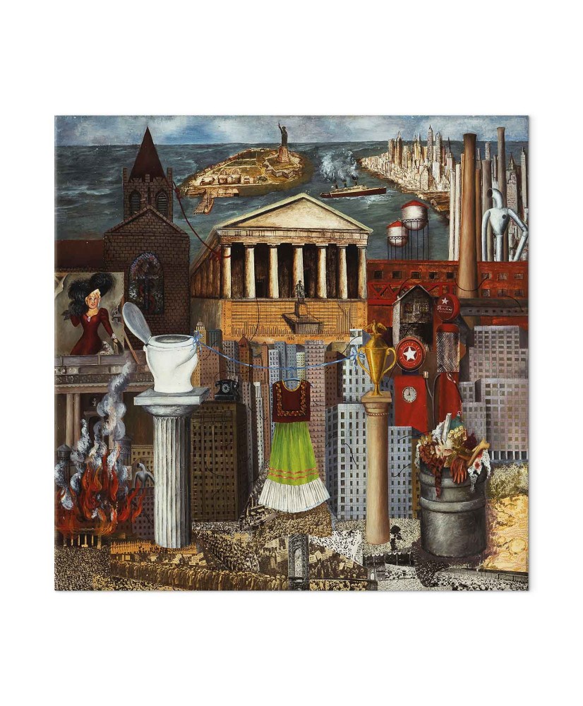 Paveikslas Frida Kahlo - Mano suknelė kabo ten