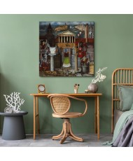 Paveikslas Frida Kahlo - Mano suknelė kabo ten