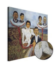Paveikslas Frida Kahlo - Mano seneliai, mano tėvai ir aš