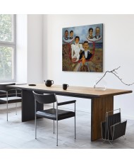 Paveikslas Frida Kahlo - Mano seneliai, mano tėvai ir aš