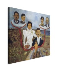 Paveikslas Frida Kahlo - Mano seneliai, mano tėvai ir aš