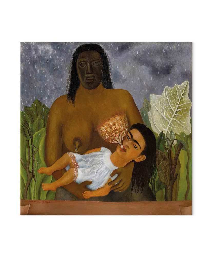 Paveikslas Frida Kahlo - Mano auklė ir aš