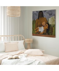 Paveikslas Frida Kahlo - Mano auklė ir aš