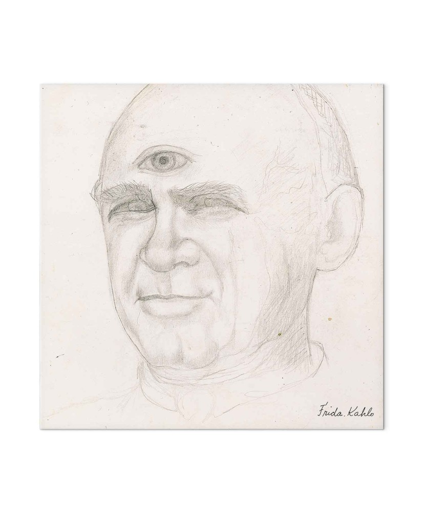 Paveikslas Frida Kahlo - Načo Agirės portretas