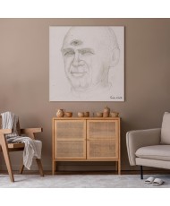 Paveikslas Frida Kahlo - Načo Agirės portretas