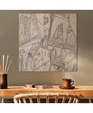 Paveikslas Frida Kahlo - Frida ir jos amžininkai