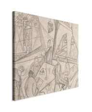 Paveikslas Frida Kahlo - Frida ir jos amžininkai