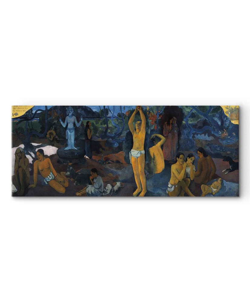 Paveikslas Paul Gauguin - Iš kur mes atėjome, kas mes esame, kur einame