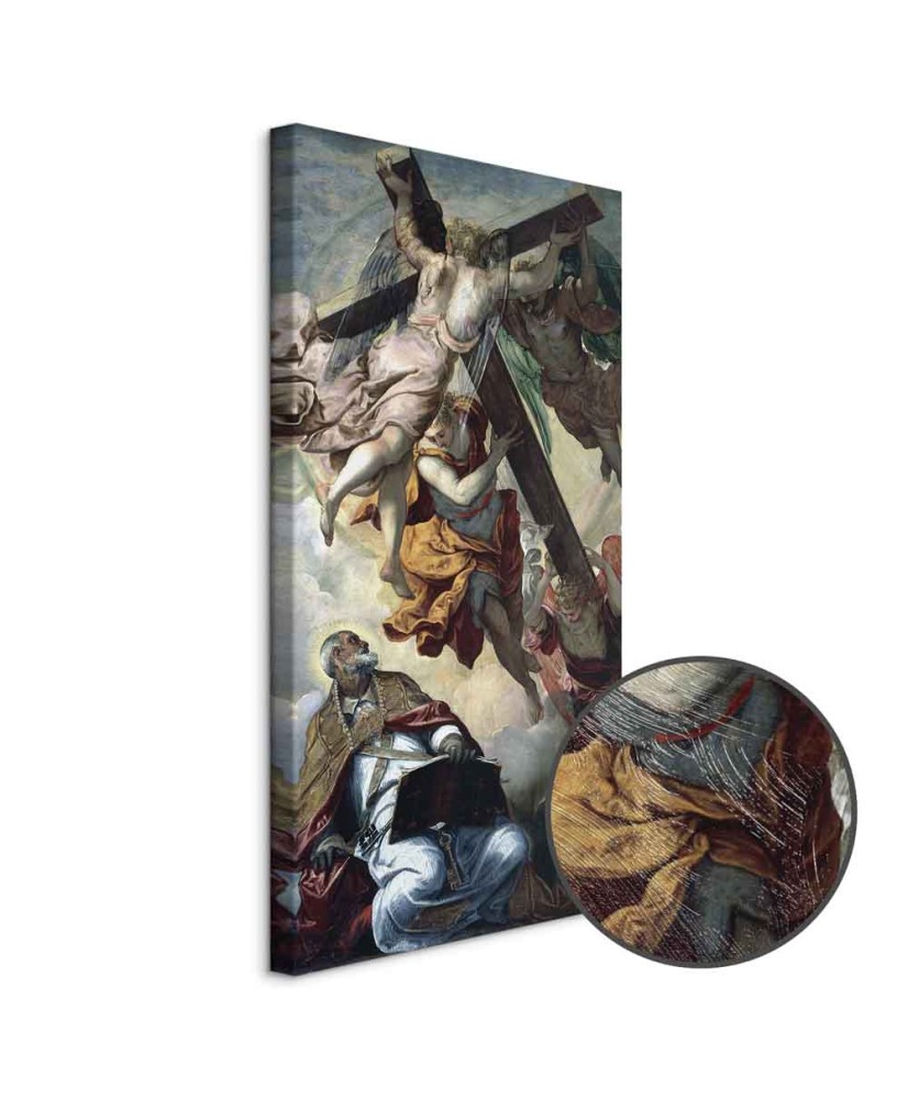 Paveikslas Tintoretto - Kryžiaus apsireiškimas šv. Petrui