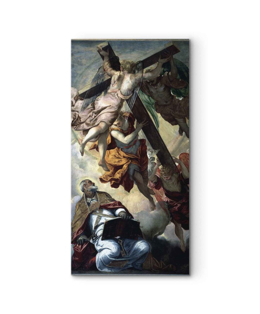 Paveikslas Tintoretto - Kryžiaus apsireiškimas šv. Petrui