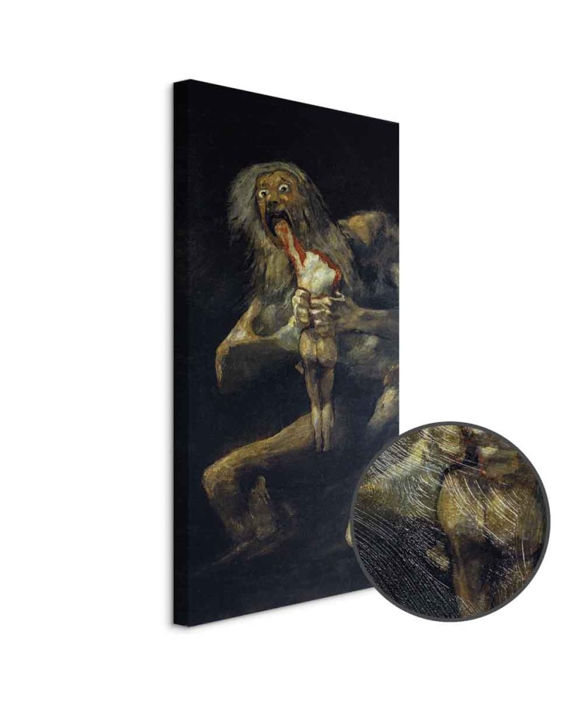 Paveikslas Francisco Goya - Saturnas ryjantis savo sūnų