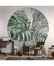 Apvalūs fototapetai - Tankios džiunglės