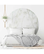 Apvalūs fototapetai - Azijos džiunglės