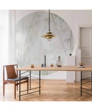 Apvalūs fototapetai - Azijos džiunglės