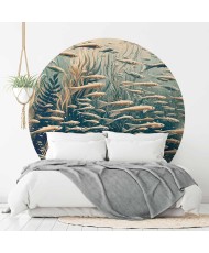 Apvalūs fototapetai - Vandenyno gamta