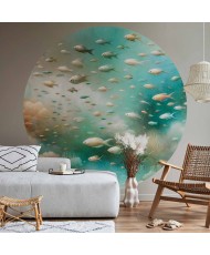 Apvalūs fototapetai - Vandenyno grožis