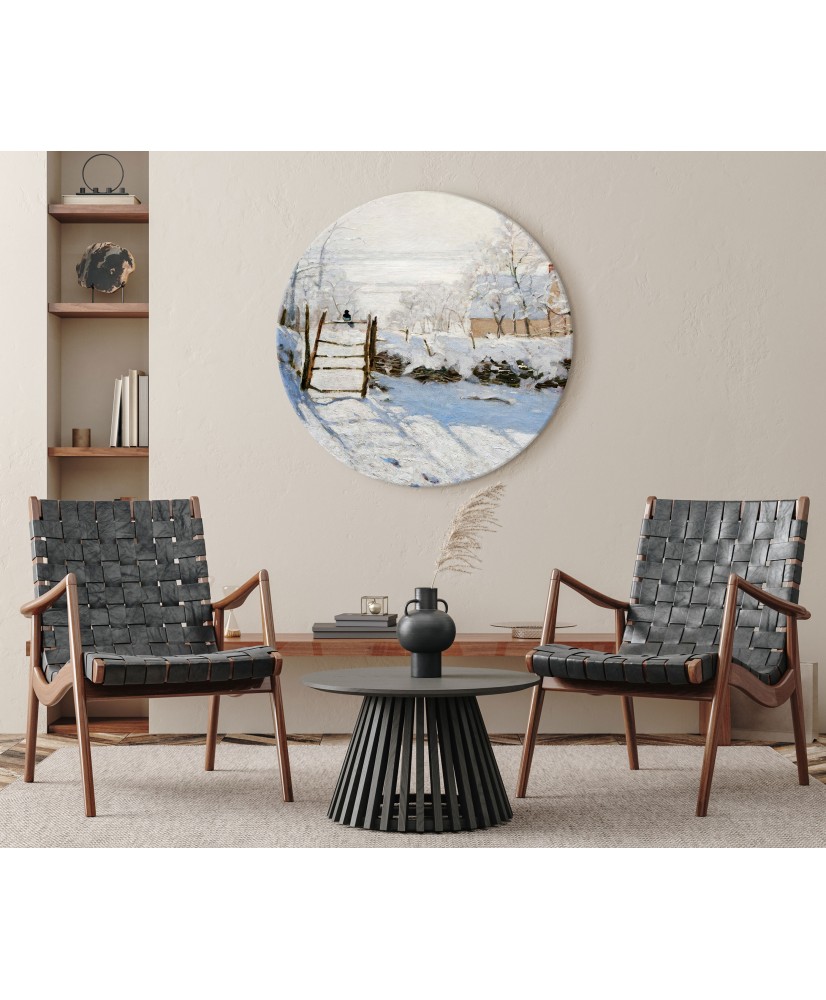 Apvalus paveikslas ant drobės - Claude Monet Šarka