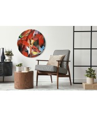 Apvalus paveikslas ant drobės - Franz Marc Lapės