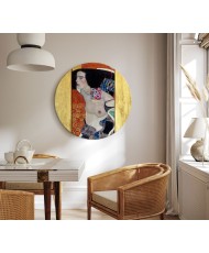 Apvalus paveikslas ant drobės - Gustav Klimt Judita II