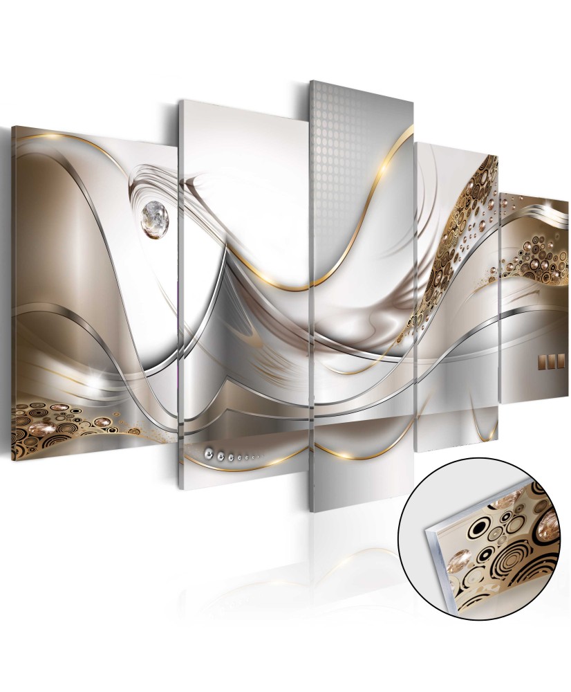 Akrilinis paveikslas – Auksinis skrydis