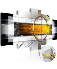 Akrilinis paveikslas – Auksinis blyksnis