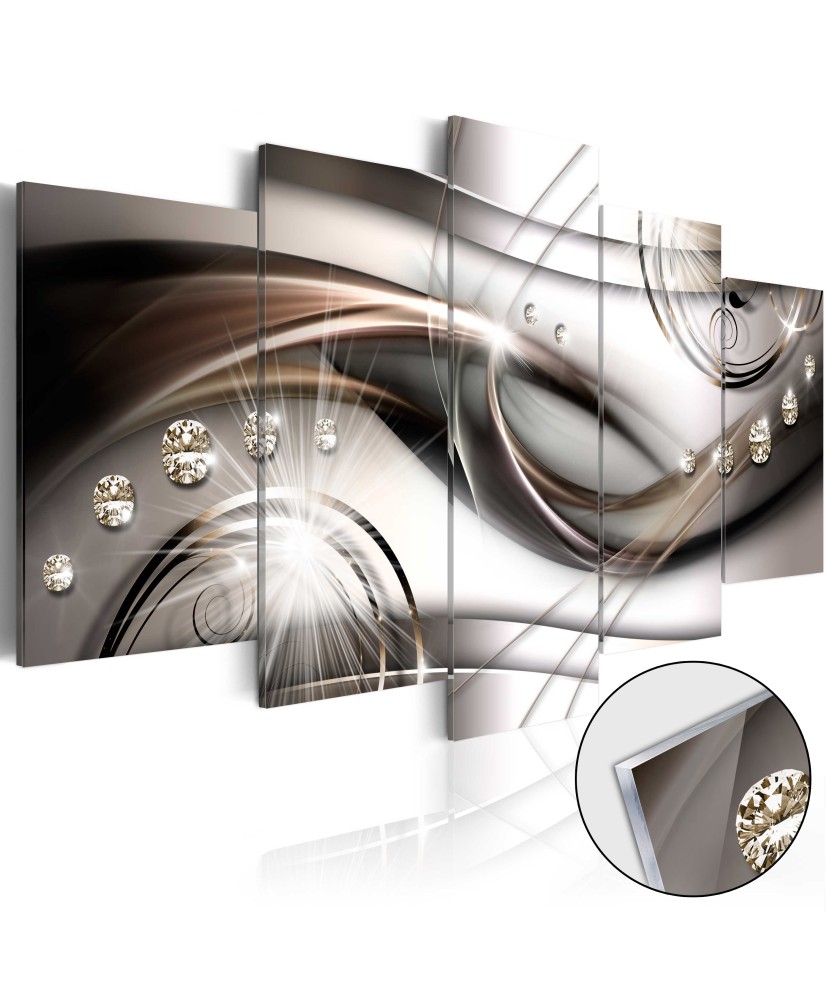 Akrilinis paveikslas – Rudas spindesys