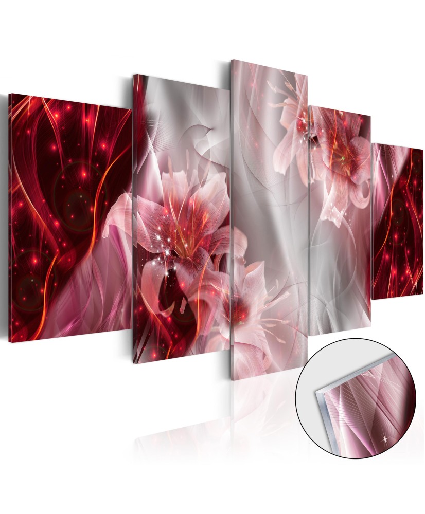 Akrilinis paveikslas – Karmino kometa